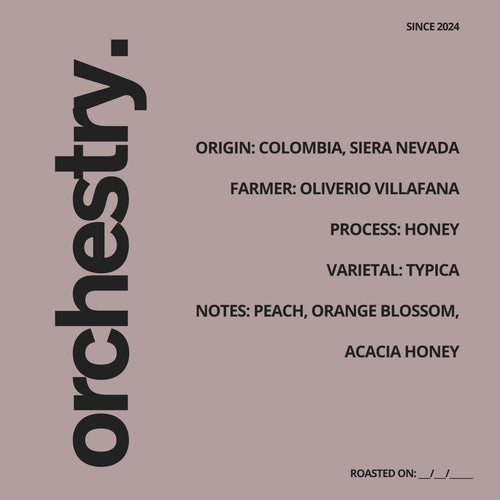 Colombia, Siera Nevada - Honey processed  Typica