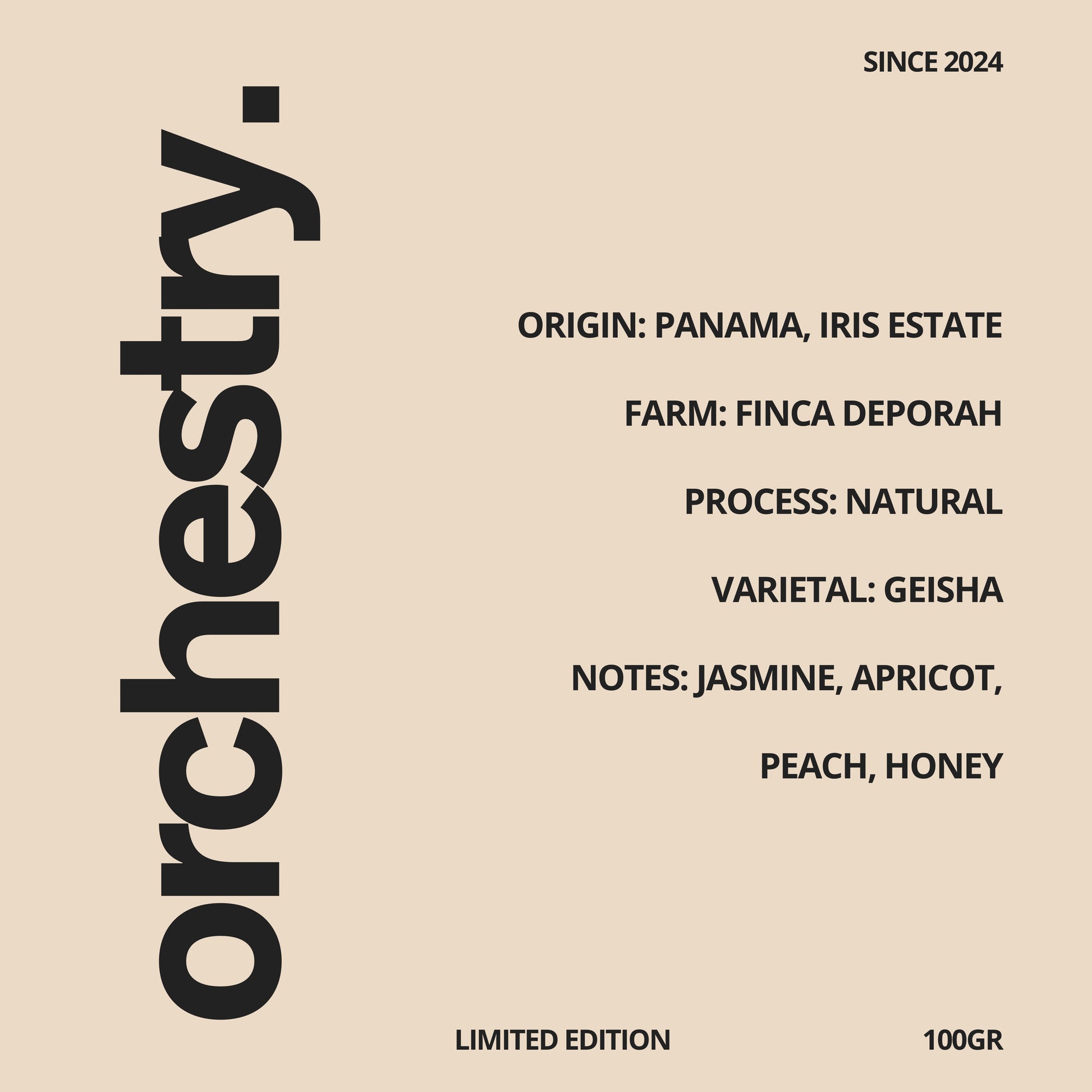 Panama, Finca Deborah - Natural Geisha (Afterglow Lot)